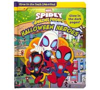 Disney Junior Marvel Spidey and His Amazing Friends: Halloween Heroes Glow in the Dark Look and Find