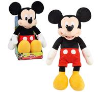 Disney Junior Mickey Mouse Grande peluche da 19 pollici Mickey Mouse Giocattoli per bambini con licenza ufficiale per et 2+ di Just Play