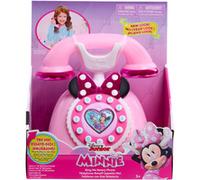 Just Play Telefono Rotante Minni Parla con Me Disney Junior - Effetti luminosi e sonori - 3+