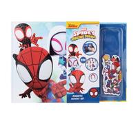 Disney Junior Spidey and his Amazing Friends - Libro magnetico di attività, 29 magneti, gioco interattivo, divertimento creativo, ideale per viaggi