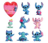 Disney Just Play - Mini statuetta da collezione di San Valentino, 6 cm, con adesivo bonus, giocattolo per collezionisti, fan, ragazze, ragazzi, bambini, dai 3 anni in su
