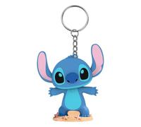 Disney Kids Licensing - Portachiavi Stitch 3D con luce LED, figura Flashies con luce premendo la testa, accessorio per chiavi, zaino e regalo per i fan del film