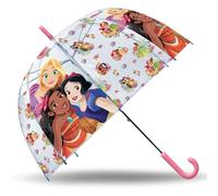 Disney Kids - Ombrello trasparente a campana, 70 cm, motivo: