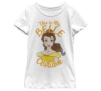 Disney Kids Princess Belle Costume Girl's Solid Crew Tee