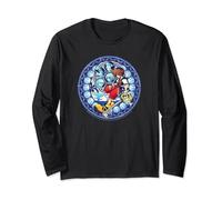Disney Kingdom Hearts Sora Stained Glass Maglia a Manica