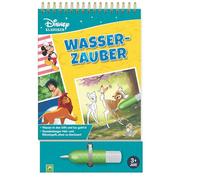 Disney Klassiker Wasserzauber - einfach mit Wasser malen: Malbuch mit Wassertankstift für Kinder ab 3 Jahren