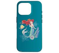 Disney La Sirenetta Ariel e Flounder The Sea Custodia per iPhone 16 Pro