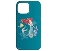 Disney La Sirenetta Ariel e Flounder The Sea Custodia per iPhone 16 Pro Max