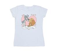 Disney Lady And The Tramp Maglietta Amore Donna (BI14921)
