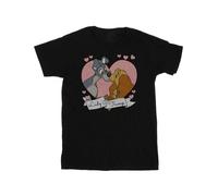 Disney Lady And The Tramp Maglietta Ampia Amore Donna (BI16811)