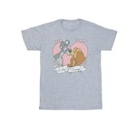 Disney Lady And The Tramp Maglietta Ampia Amore Donna (BI16811)