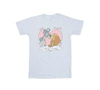 Disney Lady And The Tramp Maglietta Ampia Amore Donna (BI16811)