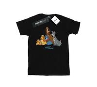 Disney Lady And The Tramp Maglietta Ampia Gruppo Donna (BI17866)