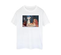 Disney Lady And The Tramp Maglietta Ampia Spaghetti Donna (BI30743)