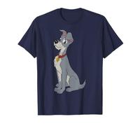 Disney Lady And The Tramp Simple Tramp Portrait Maglietta