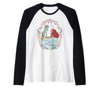 Disney Lady and the Tramp Valentine's Day Spaghetti Kiss Maglia con Maniche Raglan
