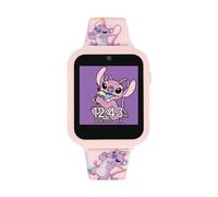 Disney LAS4088 Lilo & Stitch Angel - Orologio digitale interattivo con cinturino in silicone, colore: Rosa