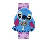 Stitch LAS4140 - Orologio digitale per bambini, motivo: farfalla, rosa, Disney