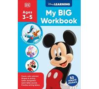 Disney Learning Big Workbook Ages 3-5 (Tascabile)