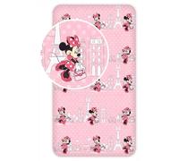 Disney Lenzuola con Angoli Sotto Letto Singolo Bambina 90x200cm 100% cotone