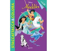 Disney Libri GNT22641 Staccattacca & Colora - Aladdin