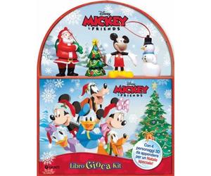 Disney Libri GNTW0146A Mickey & Friends - Libro Giocakit: Natale