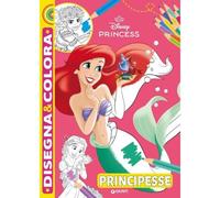 Disney Libri GNTW0761A Disegna & Colora - Principesse Disney