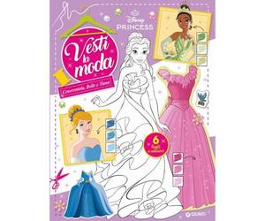 Disney Libri GNTW0781A Disney Princess - Vesti la Moda