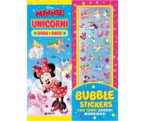 Disney Libri GNTW0939A Bubble Stickers - Minnie: Unicorni