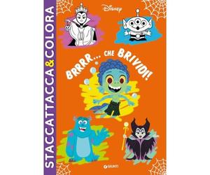 Disney Libri GNTW1060A Brrrr... Che Brividi - Stacca-Attacca-Colora