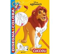 Disney Libri GNTW1087A Disegna & Colora - Disney: Cuccioli