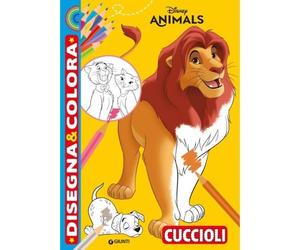 Disney Libri GNTW1087A Disegna & Colora - Disney: Cuccioli