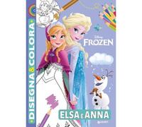 Disney Libri GNTW1096A Disegna & Colora - Frozen: Elsa e Anna