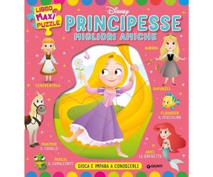 Disney Libri GNTW1157A Principesse Maxi Puzzle