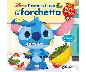 Disney Libri GNTW1230A Stitch - Come si usa la Forchetta
