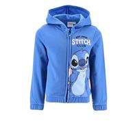 Disney Lilo e Stitch, Felpa, Ragazza, blu, 6 anni