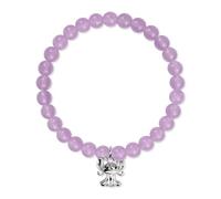 Disney Braccialetto Lilo and Stitch in argento con perline