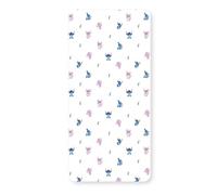 Disney Lilo and Stitch - Lenzuolo con angoli per letto singolo, design freddo con Stitch e Angel, progettato per letti singoli, in morbido poliestere con bordo elastico, perfetto per la camera dei