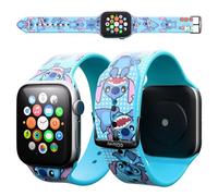 Disney Lilo and Stitch Stuff - Cinturino per Apple Watch serie 9/8/7/6/5/4/3/2/1/SE 38 mm, 40 mm, 41 mm, regalo Lilo and Stitch per donne e tutti i fan, cinturini di ricambio compatibili con Apple