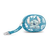 Disney Lilo e Stitch Aloha-Portamonete Pill, Blu, 12.5 x 9 cm