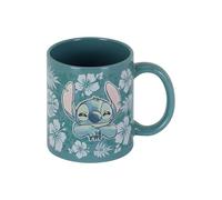 Disney Lilo e Stitch Aloha-Tazza, Blu, 13 x 9.5 cm