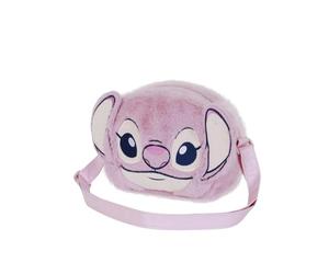 Disney Lilo e Stitch Angel Heart-Mini Borsa a Tracolla Plush, Rosa