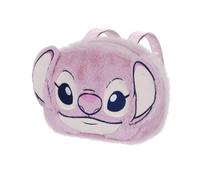 Disney Lilo e Stitch Angel Heart-Zaino Plush Face, Rosa