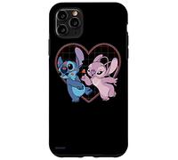 Disney Lilo e Stitch Angelo Cuore Baci Custodia per iPhone 11 Pro Max