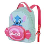 Disney Lilo e Stitch Candy-Zainetto Heady Piccolo, Blu, 22 x 25 cm, Capacità 5 L