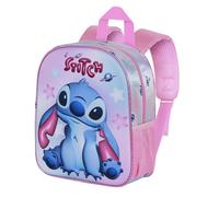 Disney Lilo e Stitch Cosmic-Zainetto 3D Elite, Rosa, 25 x 30 cm, Capacità 7 L