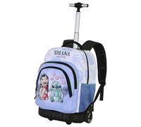 Disney Lilo e Stitch Couple-Zaino Trolley GTS FAN, Lilla, 32 x 47 cm, Capacità 30 L