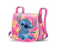 Disney Lilo e Stitch Cute-Borsa a Tracolla Muffin Mini, Rosa, 17 x 17 cm