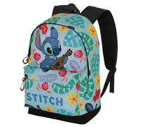 Disney Lilo e Stitch Guitar-Zaino HS FAN 2.2, Verde, 31 x 44 cm, Capacità 24 L