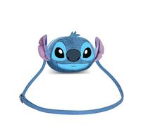 Disney Lilo e Stitch Heart-Mini Borsa a Tracolla Plush, Blu